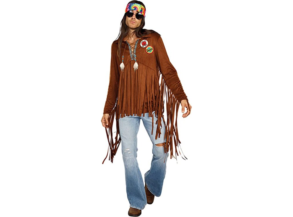 Hippie dude Halloween costume.